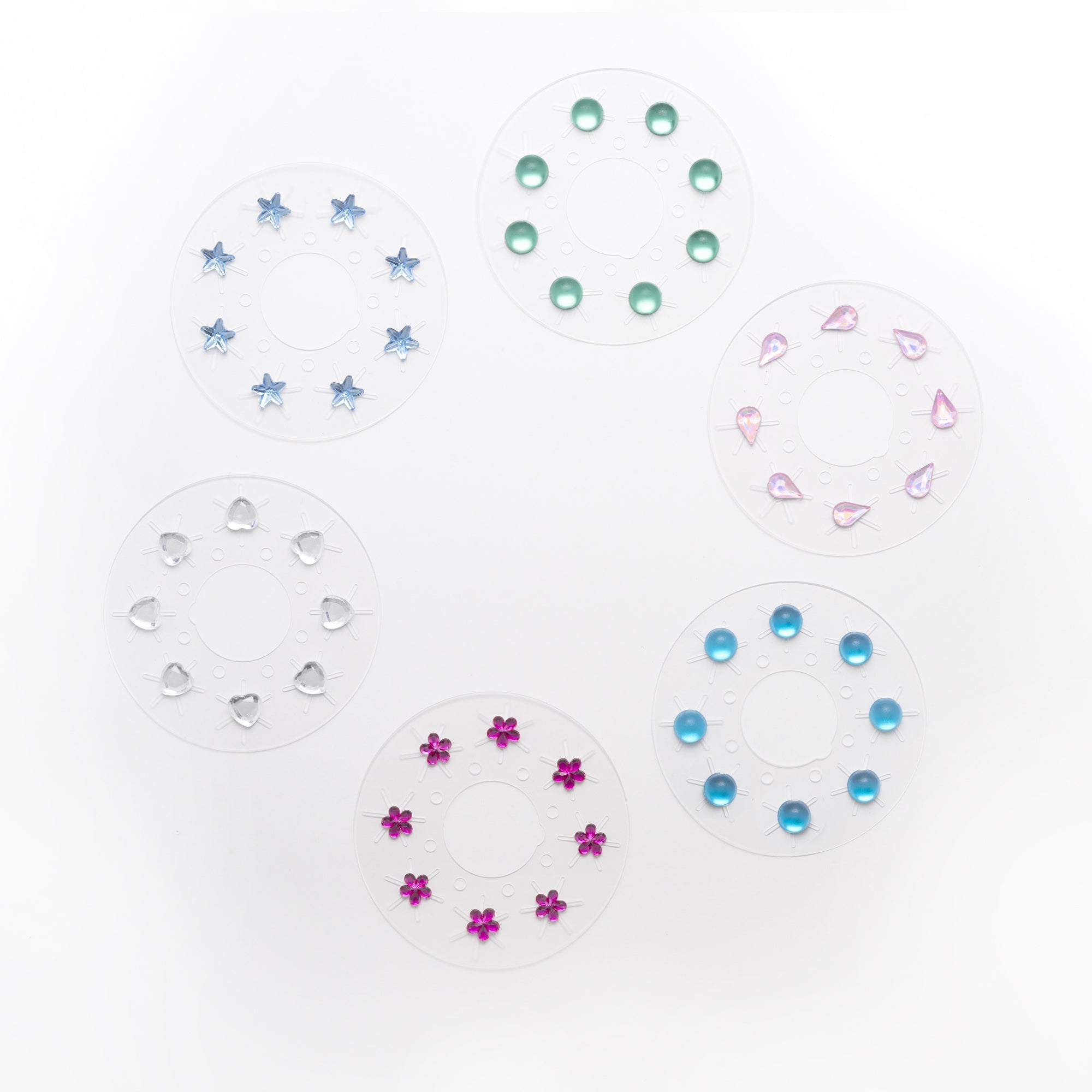 blinger® Mini (On the Go) Refill Pack with 48 Colorful Hair-Safe Gems