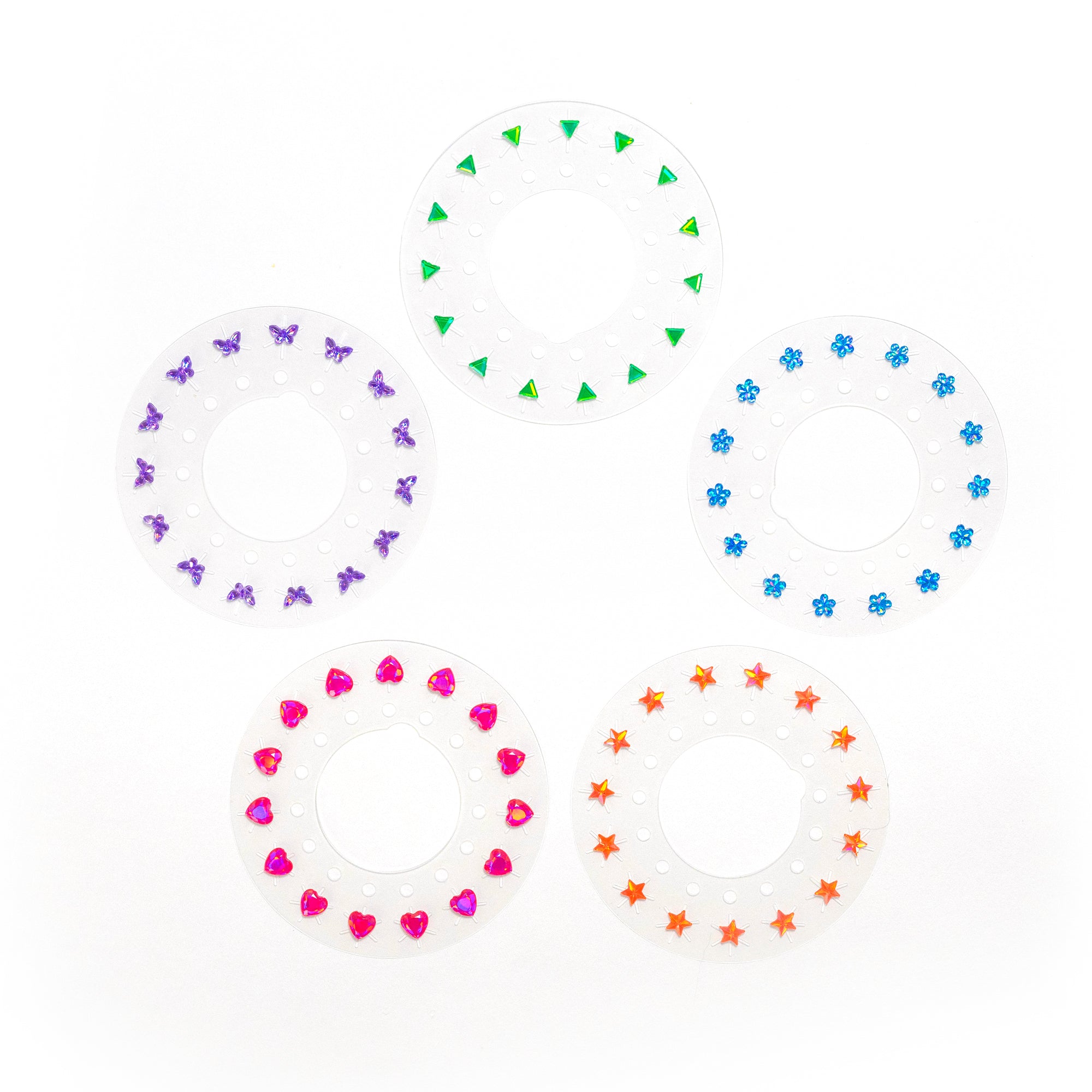 blinger® Sparkle Collection Refill Pack with 75 Colorful Hair-Safe Gems