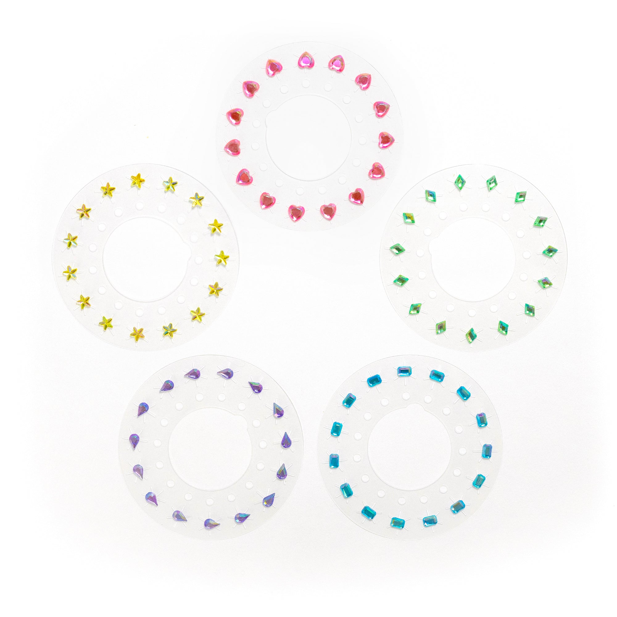 blinger® Sparkle Collection Refill Pack with 75 Colorful Hair-Safe Gems