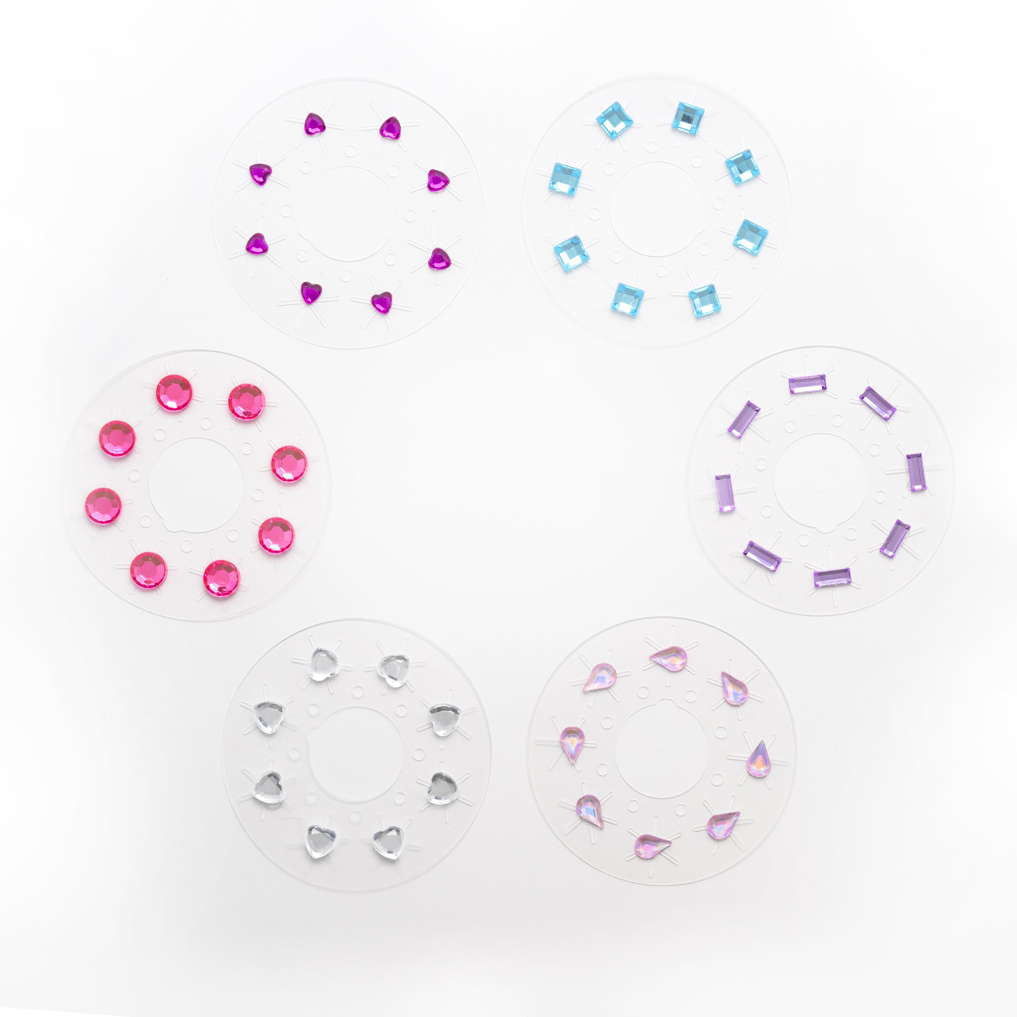 blinger® Mini (On the Go) Refill Pack with 48 Colorful Hair-Safe Gems