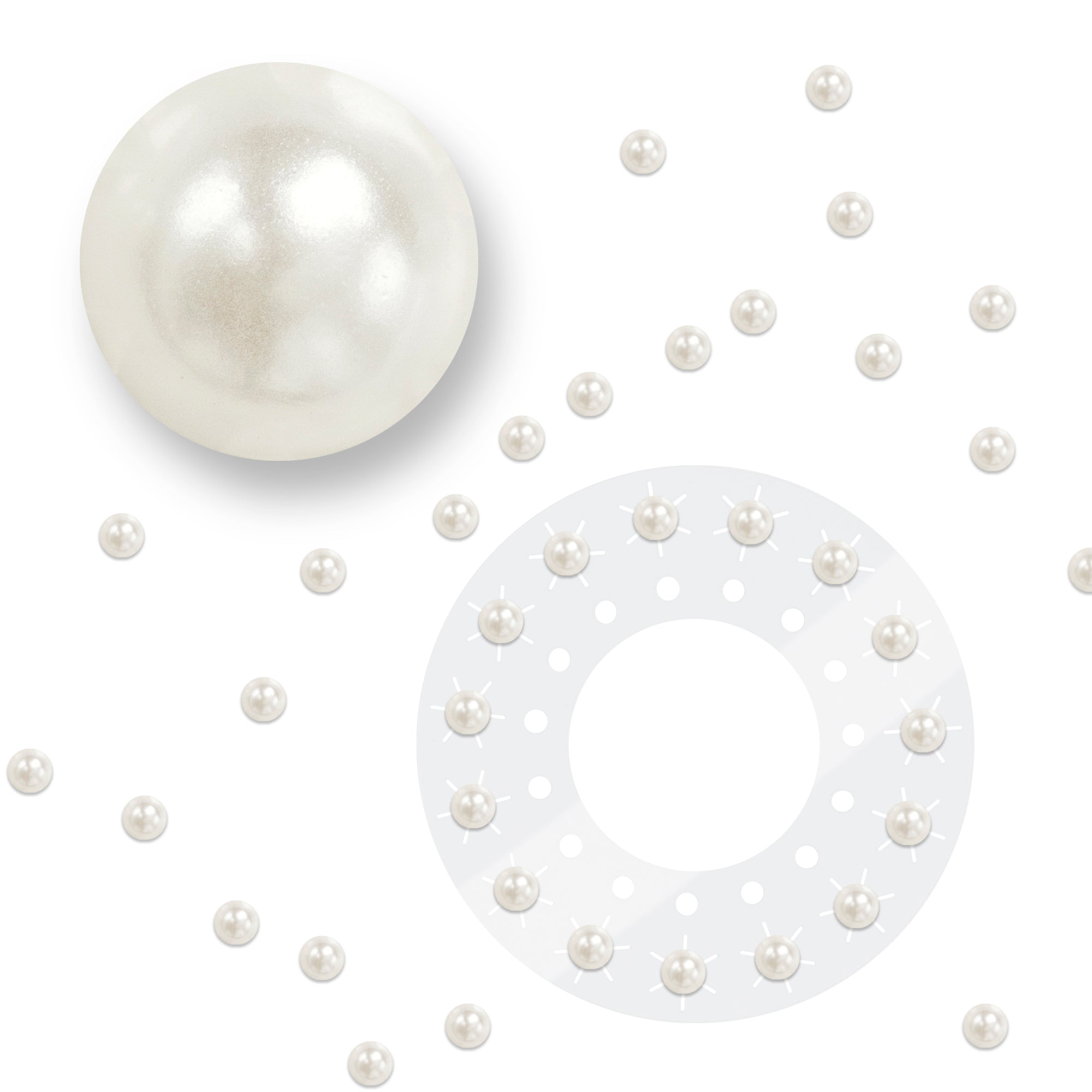 blinger® Shimmer Pearl Refill Pack with 75 Pearls in a Travel Case