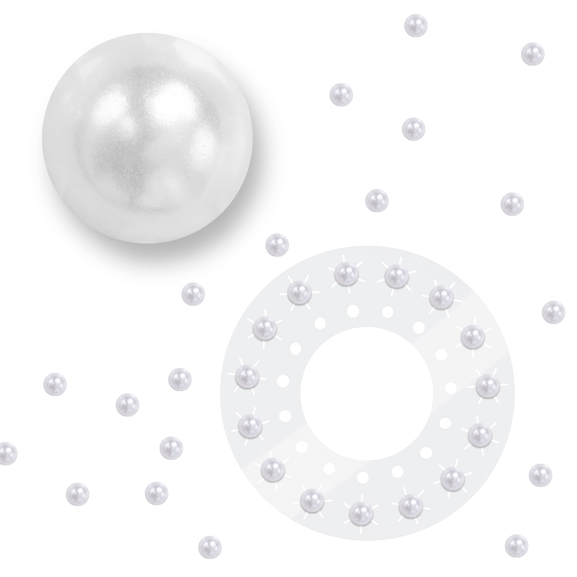blinger® Shimmer Pearl Refill Pack with 75 Pearls in a Travel Case