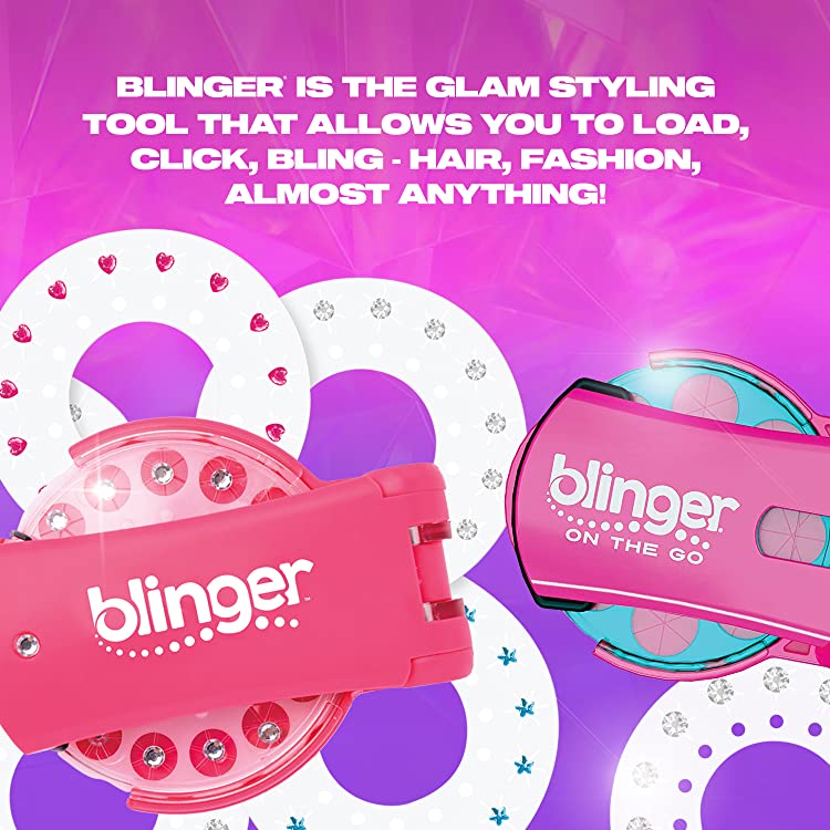 NEW* Blinger Kids Dazzling Collection Starter Kit with 75 Gems