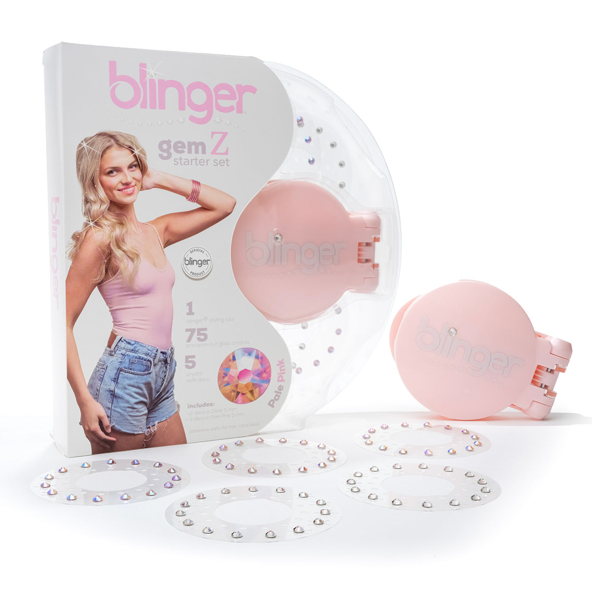 blinger® Gem Z Starter Set with blinger® Styling Tool + 75  display picture 2