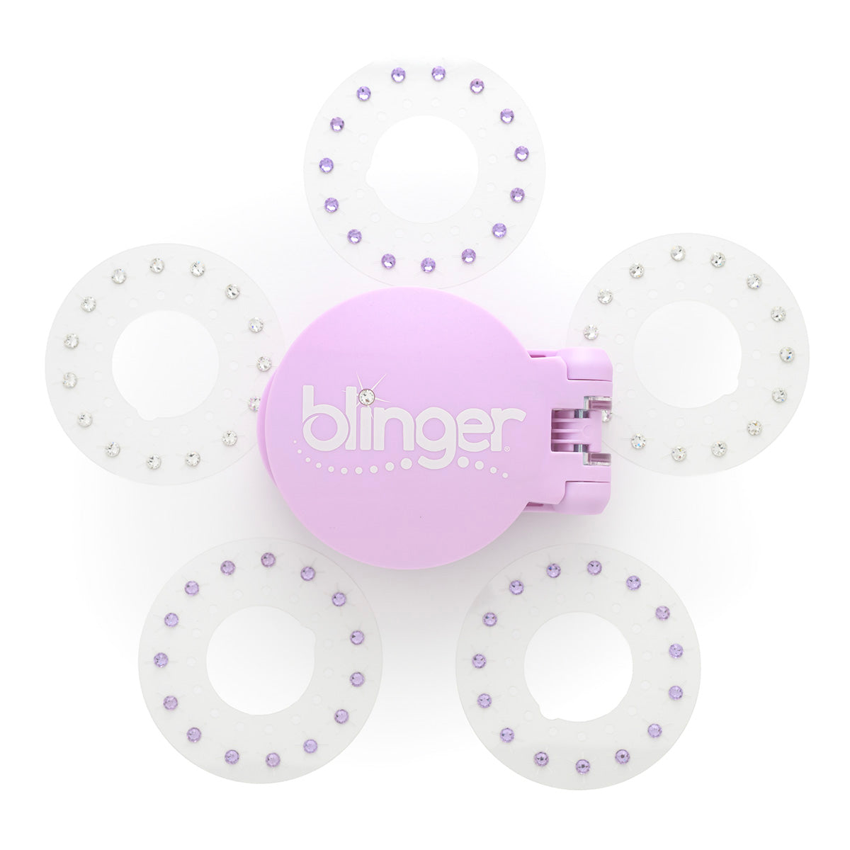 blinger® Gem Z Starter Set with blinger® Styling Tool + 75 Precision-Cut Glass Crystals